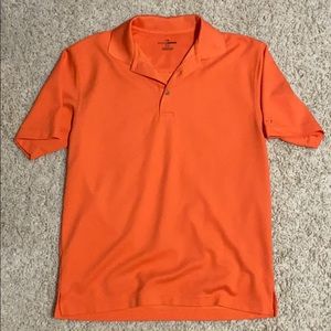 Orange polo shirt. Never worn.